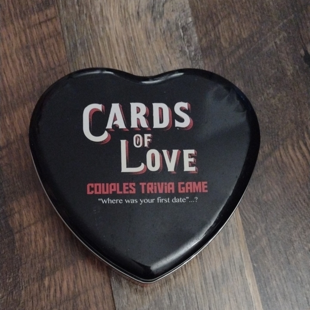 Cards of Love Couples Trivia Game